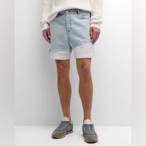 SER.O.YA Tyson Denim & Terry Shorts